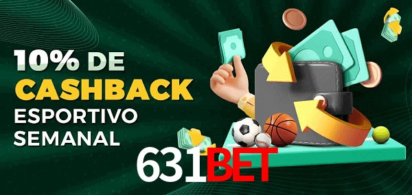 10% de bônus de cashback na 631Bet